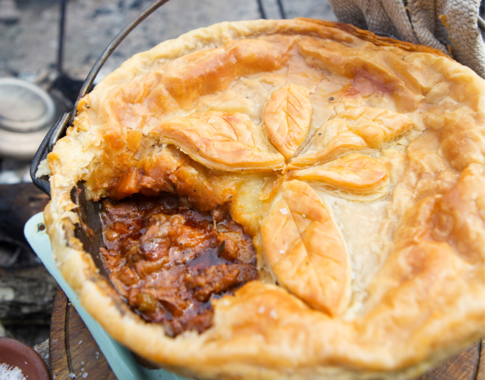 Tourte à la Riste d'aubergine Jean Martin