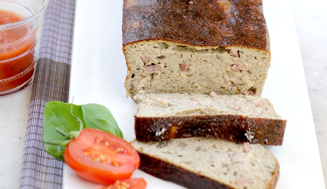 Savory eggplant bread recipe