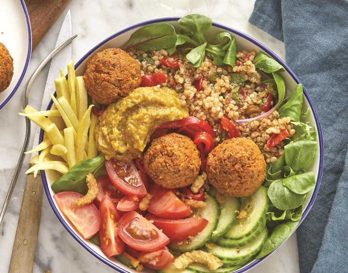 Mediterranean buddha bowl recipe