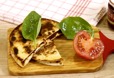 Recette de Tortillas à la crème de tomates séchées
