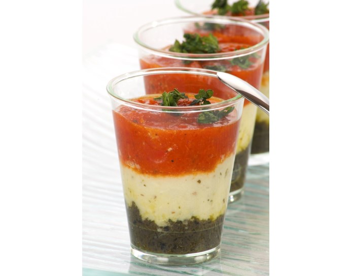 tatsiki tapenade verrine