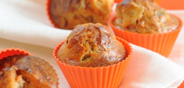 Muffins aux tomates confites