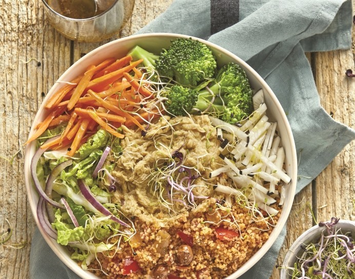 Buddha bowl cabbage recipe