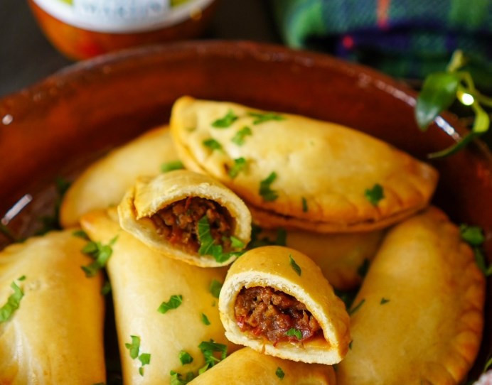 Recette d'empanadas de bœuf, pain d'épices et Ratatouille