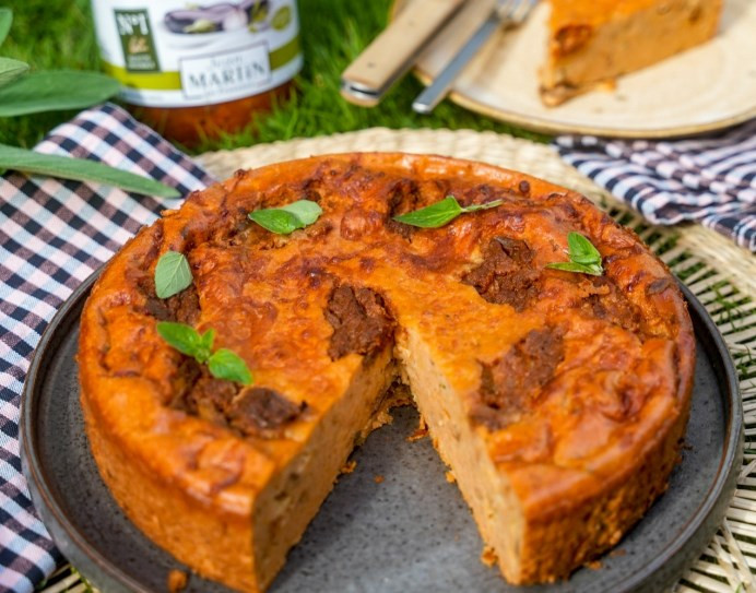 Recette de clafouti à la Riste d'aubergine